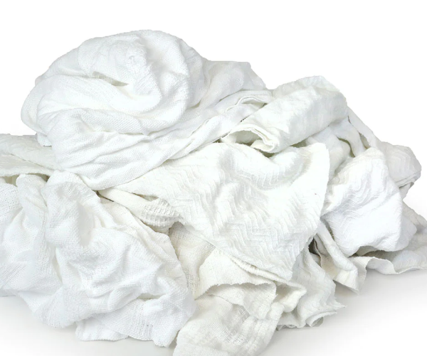 White Knit Cotton Rags